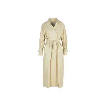 MaxMara Ronco Belted Button Up Trench Coat