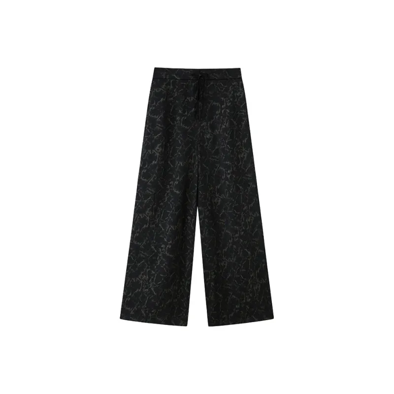 ZHOUMIAO Casual Pants Women's Black-0