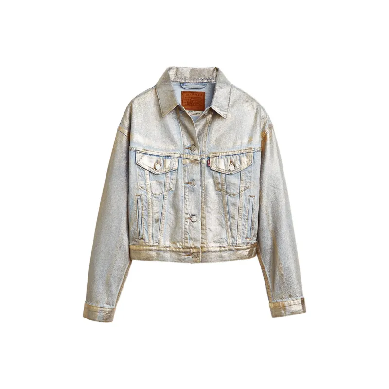 Levi’s Denim Jacket Women's Silver-0