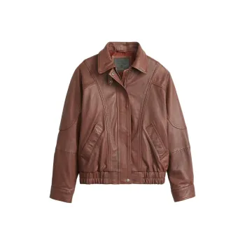 Levi’s Leather Jacket Women's Dark Brown