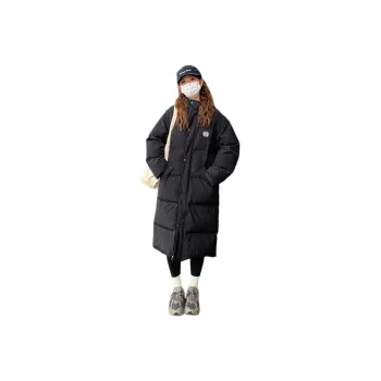 Flowers In Water Puffer Jacket Women's