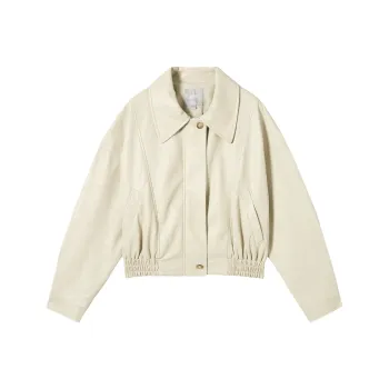 DIALOGUE Leather Jacket Women's