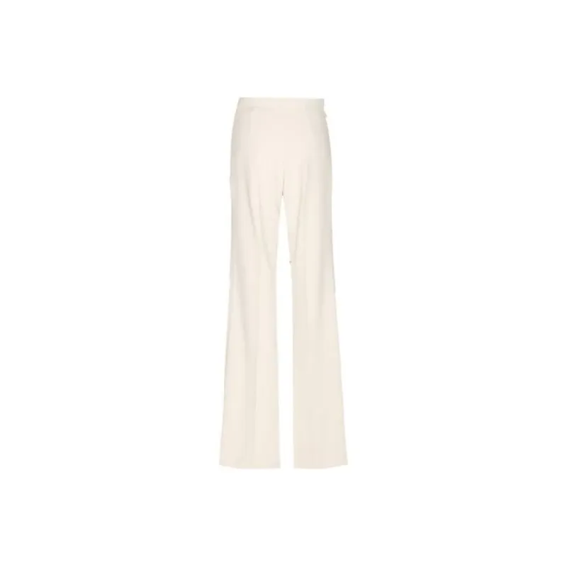 Elisabetta Franchi Logo plaque Flared Trousers-0