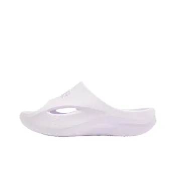 PINK PANTHER x QIAODAN Slip Resistant Abrasion Resistant Slide Slippers Women's Sheer Transparent Purple