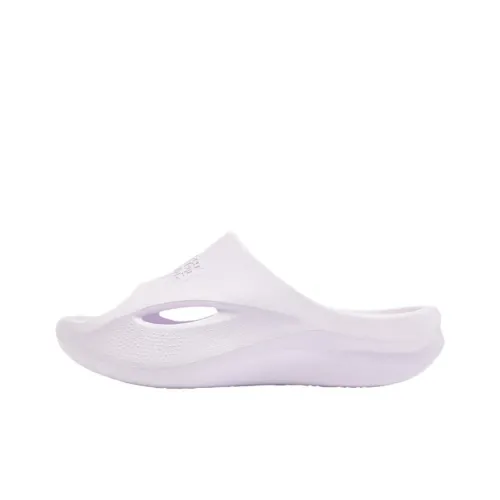 PINK PANTHER x QIAODAN Slip Resistant Abrasion Resistant Slide Slippers Women's Sheer Transparent Purple