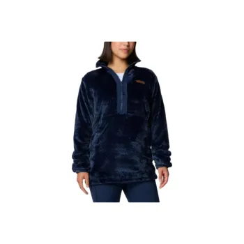 Columbia Fire Side™ Quarter Zip II Velvet-feel Coat Women's Marine Blue
