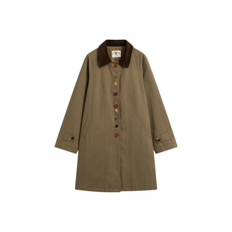 Octopus Me Trench Coats Women's-2