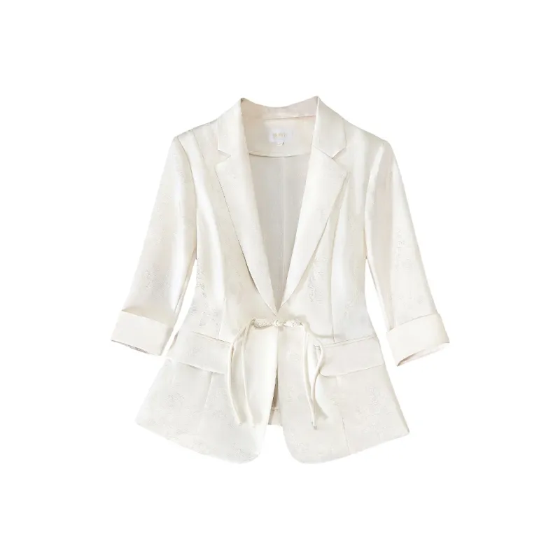 Cypress House Cropped Coats Women's Apricot-0