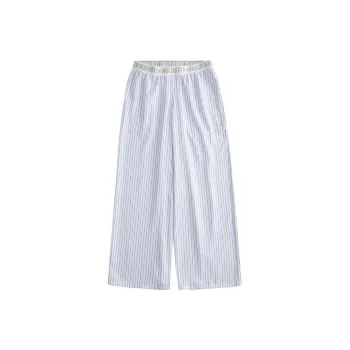 Hollister Casual Pants Women's Blue Stripes