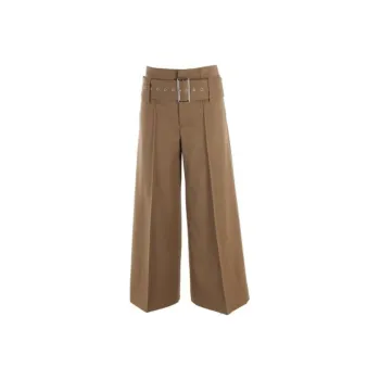 10 CORSO COMO Wide leg Virgin Wool Trousers