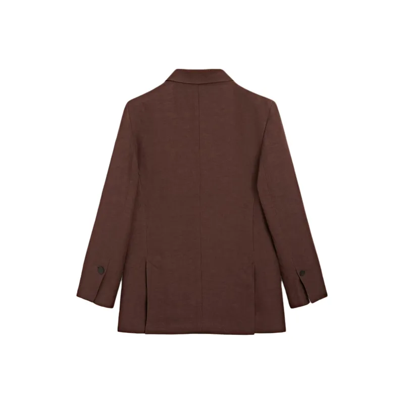 Massimo Dutti Business Suit Women's Red-1