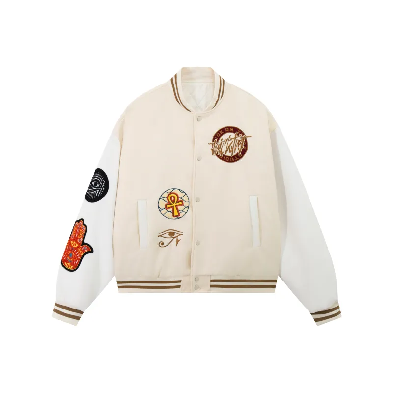 JASONWOOD 24FW Baseball Jacket Unisex-2
