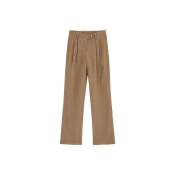 HSTYLE Casual Pants Women's Dark Khaki