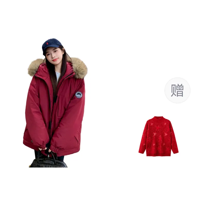 RED DRAGONFLY Puffer Jacket Unisex-8