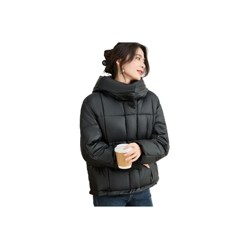CARBAMMI Puffer Jacket Women's Black-0