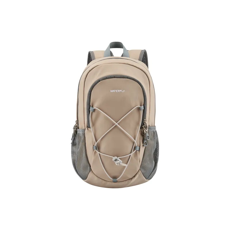 WATERFLY Nylon Fabric Backpack Medium Size Unisex Multicolor-13
