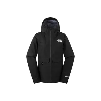 THE NORTH FACE Hiking Outdoor Adventure Waterproof And Breathable Windproof Windbreaker Jacket Women's Cosmic Black
