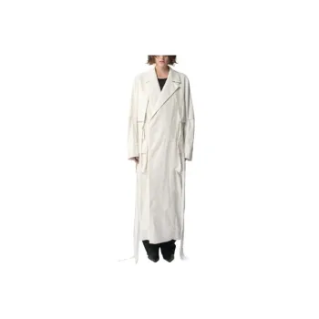 Ann Demeulemeester Ilda Long Trench Coat Trench Coat Women's White