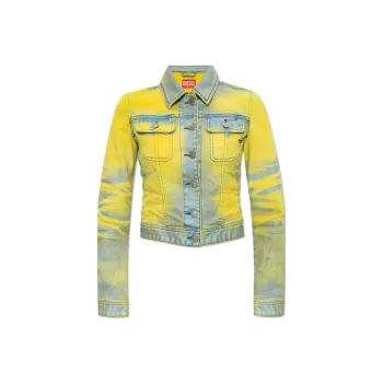 DIESEL De-Slimmy-S Cropped Denim Jacket