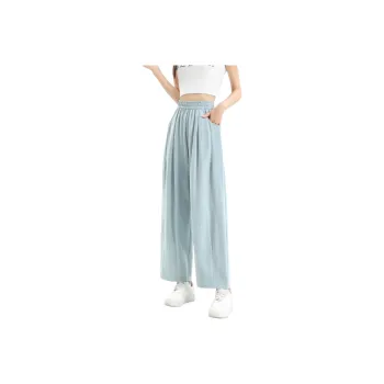 Ya Sheep People Casual Pants Women's Blue