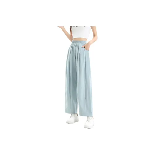 Ya Sheep People Casual Pants Women's Blue