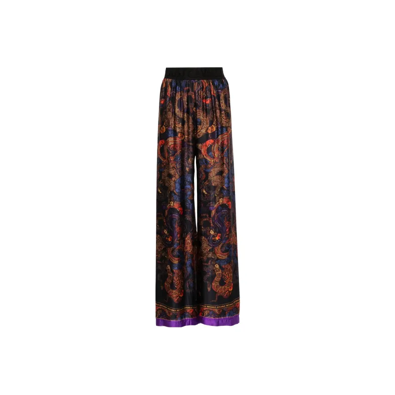Just Cavalli Graphic-print Trousers-0