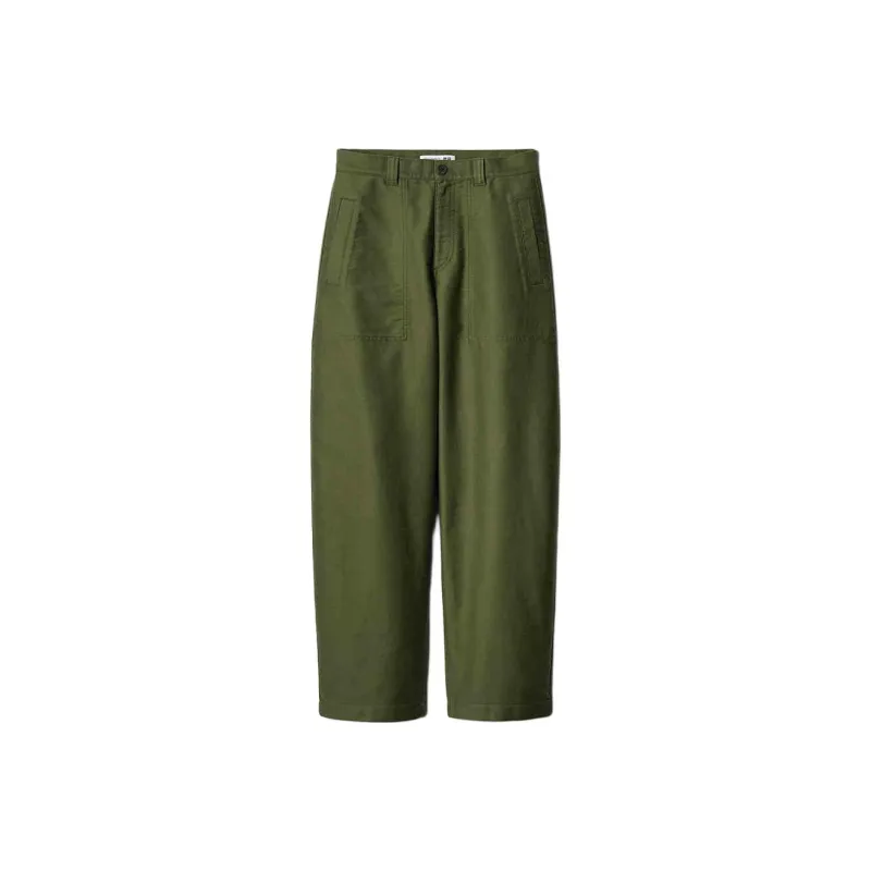 Jw Anderson X UNIQLO JWANDERSON Co brand Casual Pants Women's Dark Green-0