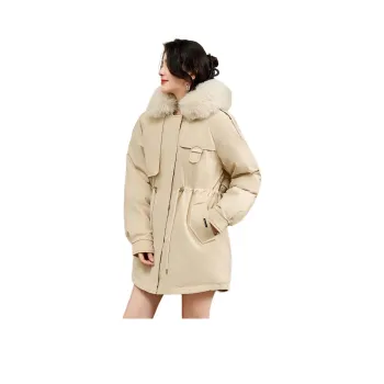 CARBAMMI Parka Coats Women's Ecru