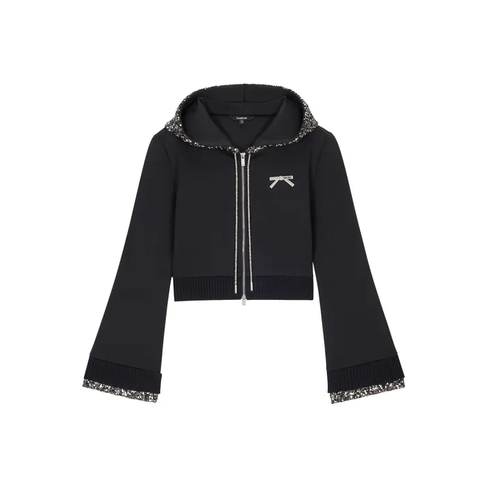 Bebe Sweatshirts Women's Black-0