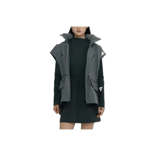 Adidas SS25 Vest Women's Gray/Bright White
