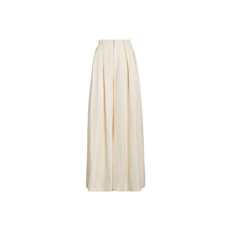 Ralph Lauren Collection SS24 Casual Pants Women's Beige-0