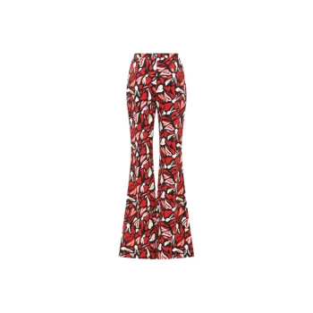 DVF Diane Von Furstenberg Casual Pants Women's Dark Red