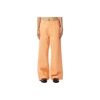 Obey Casual Pants Women's Orange