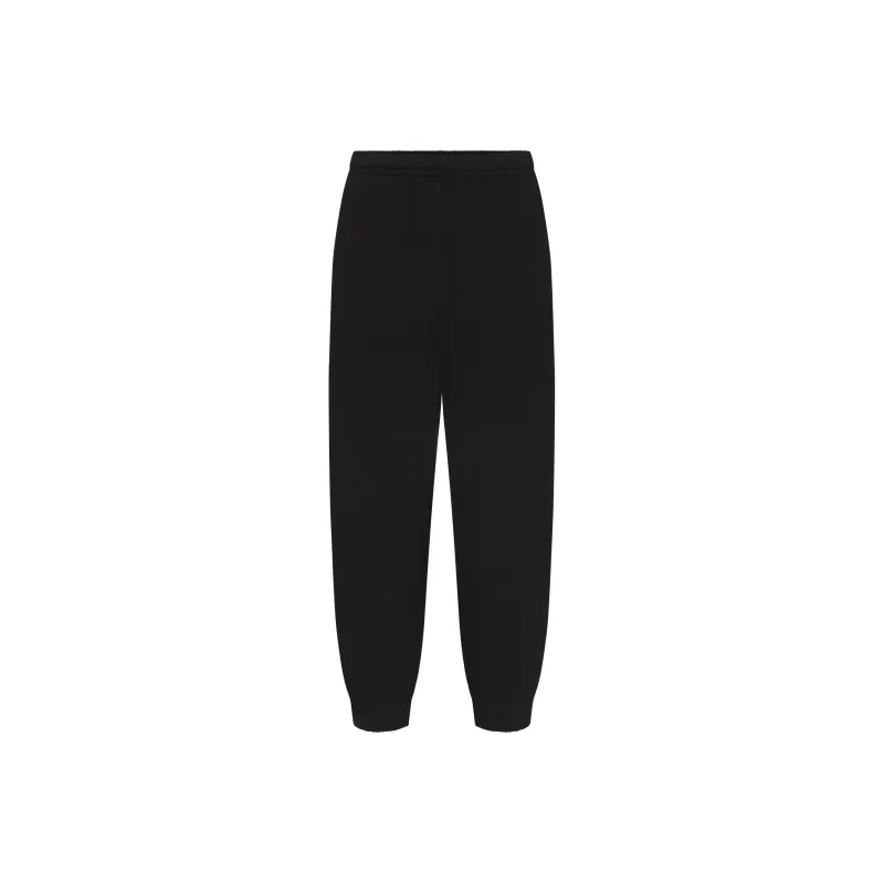 SKIMS FW24 VINTAGE FLEECE JOGGER Casual Pants Women's Washed Onyx/Washable Onyx-0