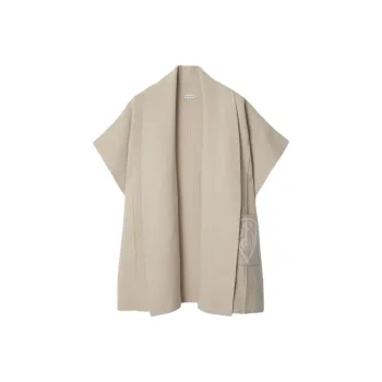 Burberry FW24 Cloaks Women's Elm Tree Green