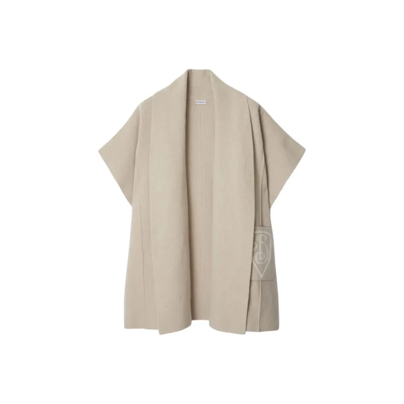 Burberry FW24 Cloaks Women's Elm Tree Green-0