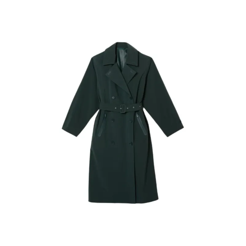 LACOSTE Trench Coat Women's Green-0