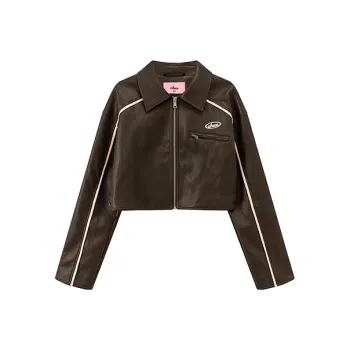 CHUU Cropped Coats Women's Brown