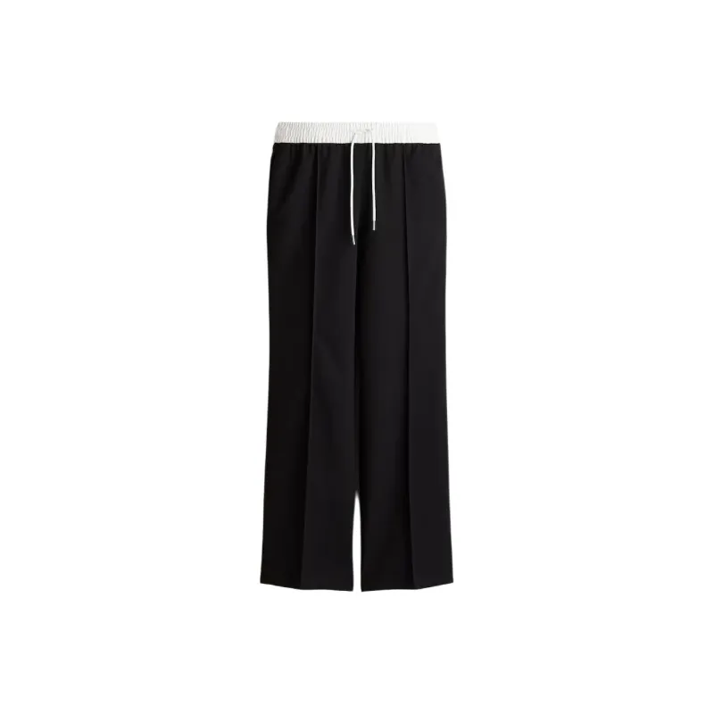 H&M Casual Pants Women's Black/White-0