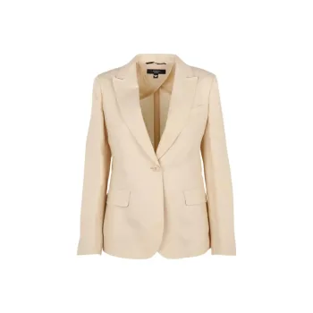 WEEKEND MaxMara Single button Tailored Blazer