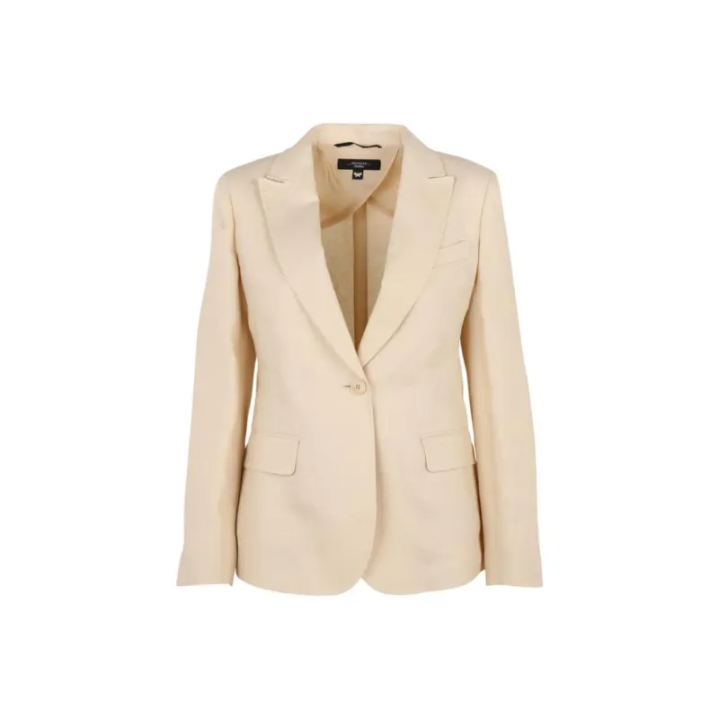 WEEKEND MaxMara Single button Tailored Blazer-0