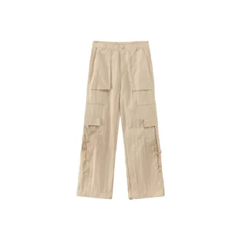 NO ONE ELSE Casual Pants Unisex Khaki