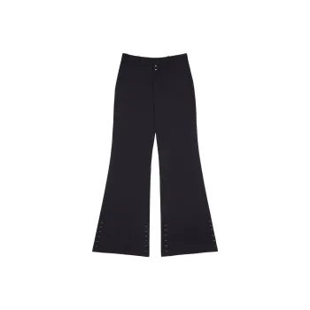 MM6 Maison Margiela High-Waisted Flared Trousers