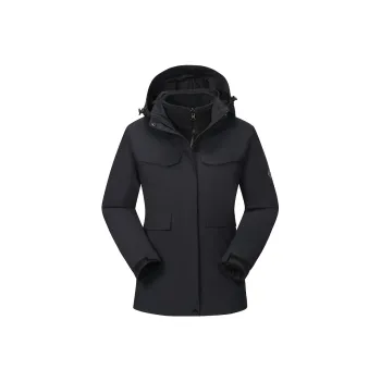 Tectop Windbreaker Jacket Women's Classic Black