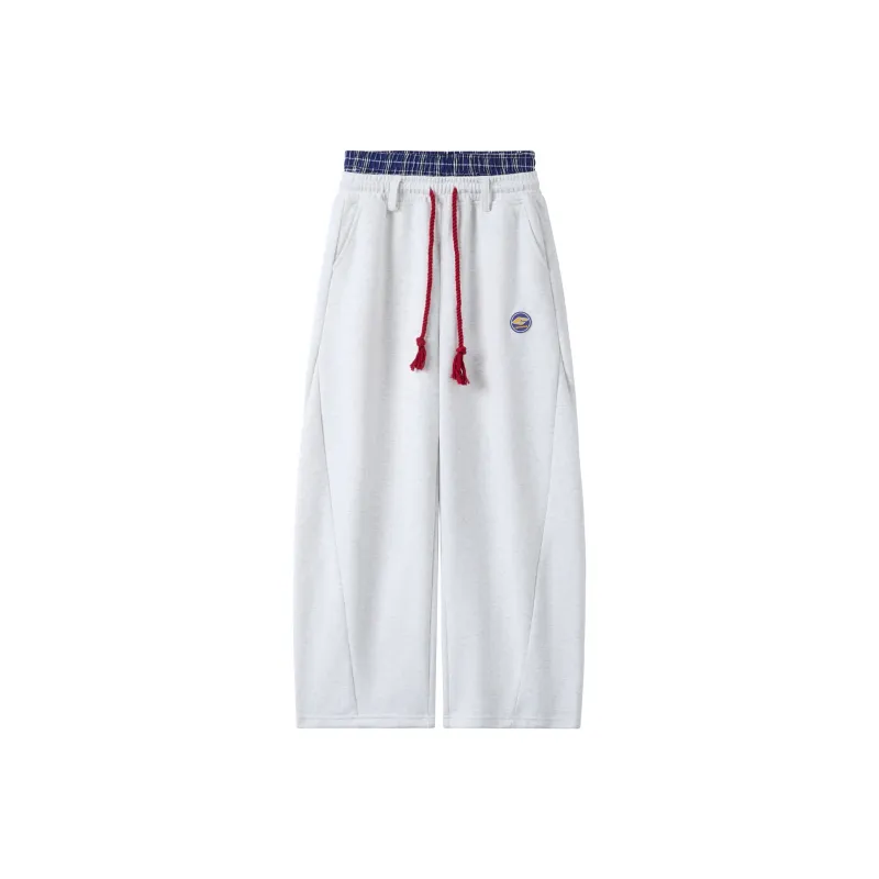 FOASIS Casual Pants Unisex Heather Gray-8