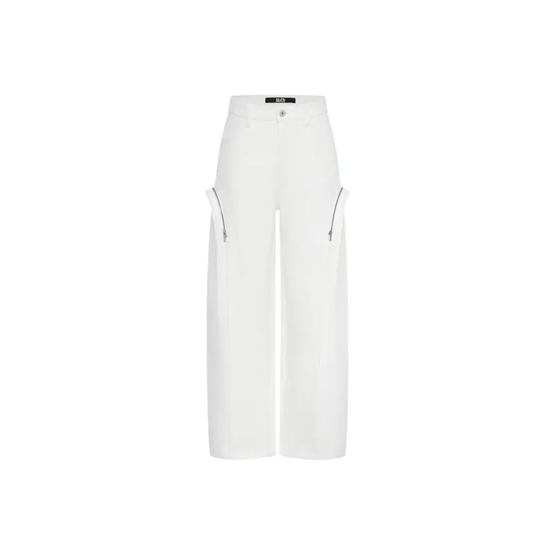 NUTH Casual Pants Women's White-0
