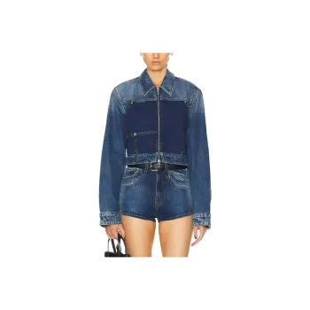 GRLFRND Denim Jacket Women's Blue