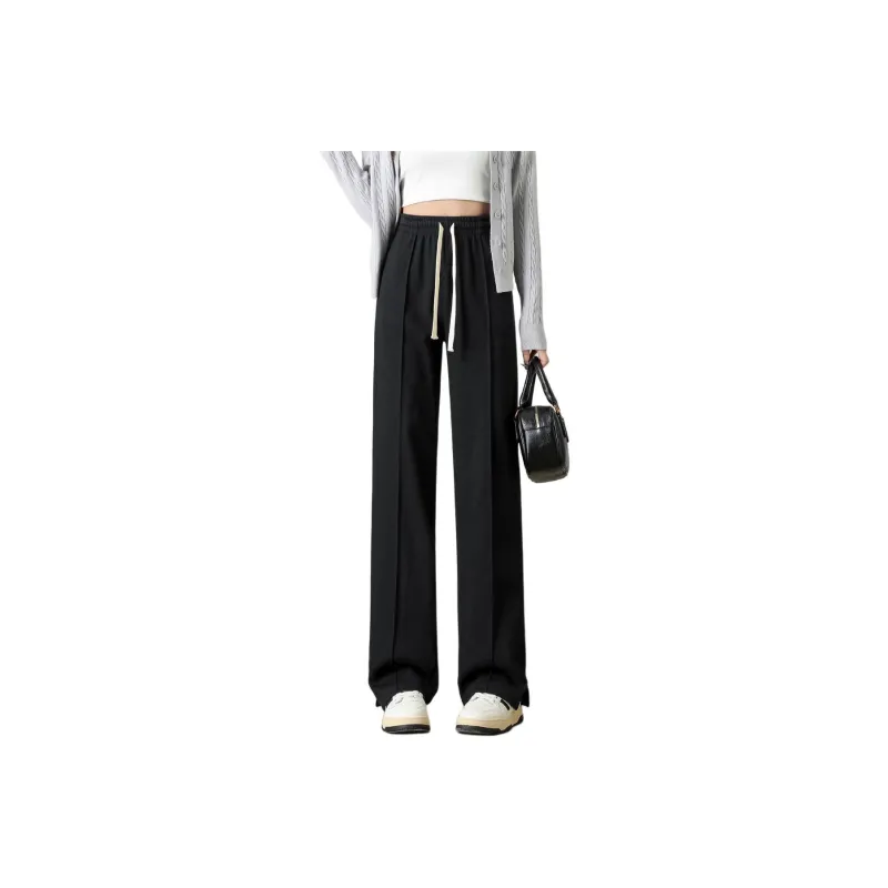 Ya Sheep People Casual Pants Women's Black-4