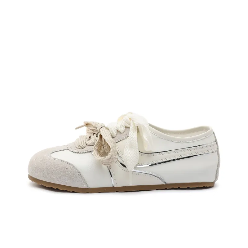 JOSINY Shock Absorbing, Non Slip, Wear Resistant, Breathable And Lightweight Casual Shoes Women's Ecru-1