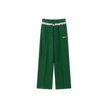 CHUU Casual Pants Women's Forest Green